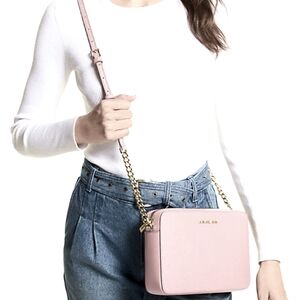 Authentic NWT Michael Kors Baby Pink Crossbody Bag